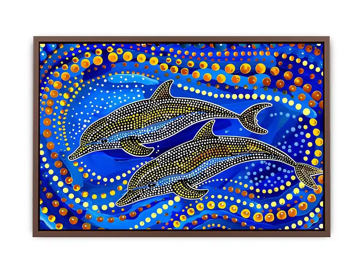 Dolphin Canvas Print