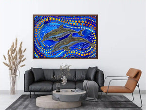 Dolphin Canvas Print