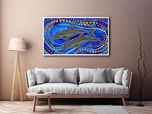 Dolphin Canvas Print