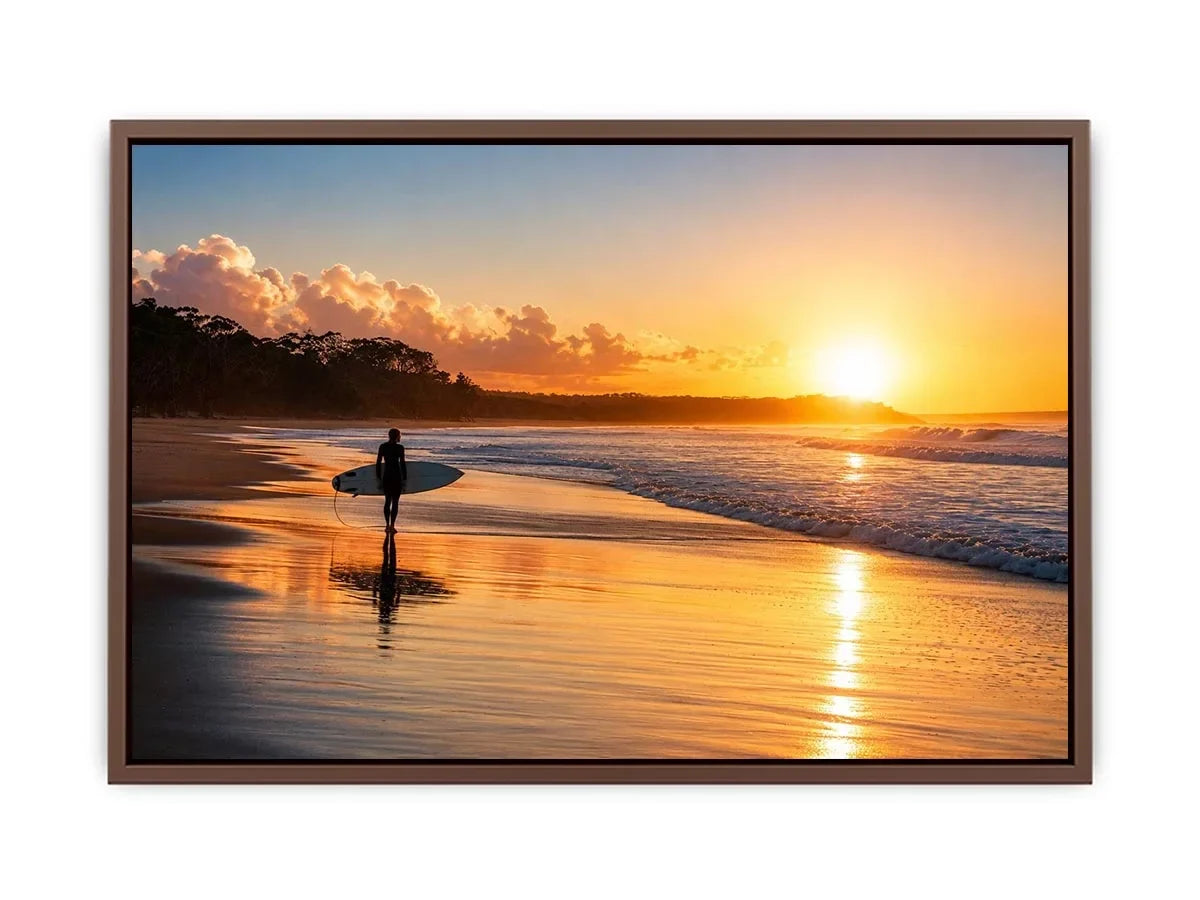 Coffs Harbour Beach Canvas Print