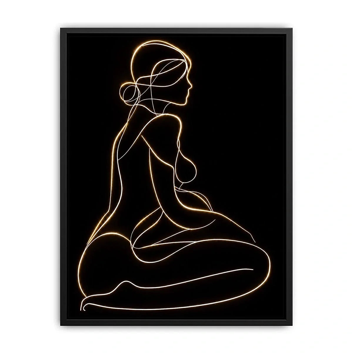 Figure Drawing Canvas Print