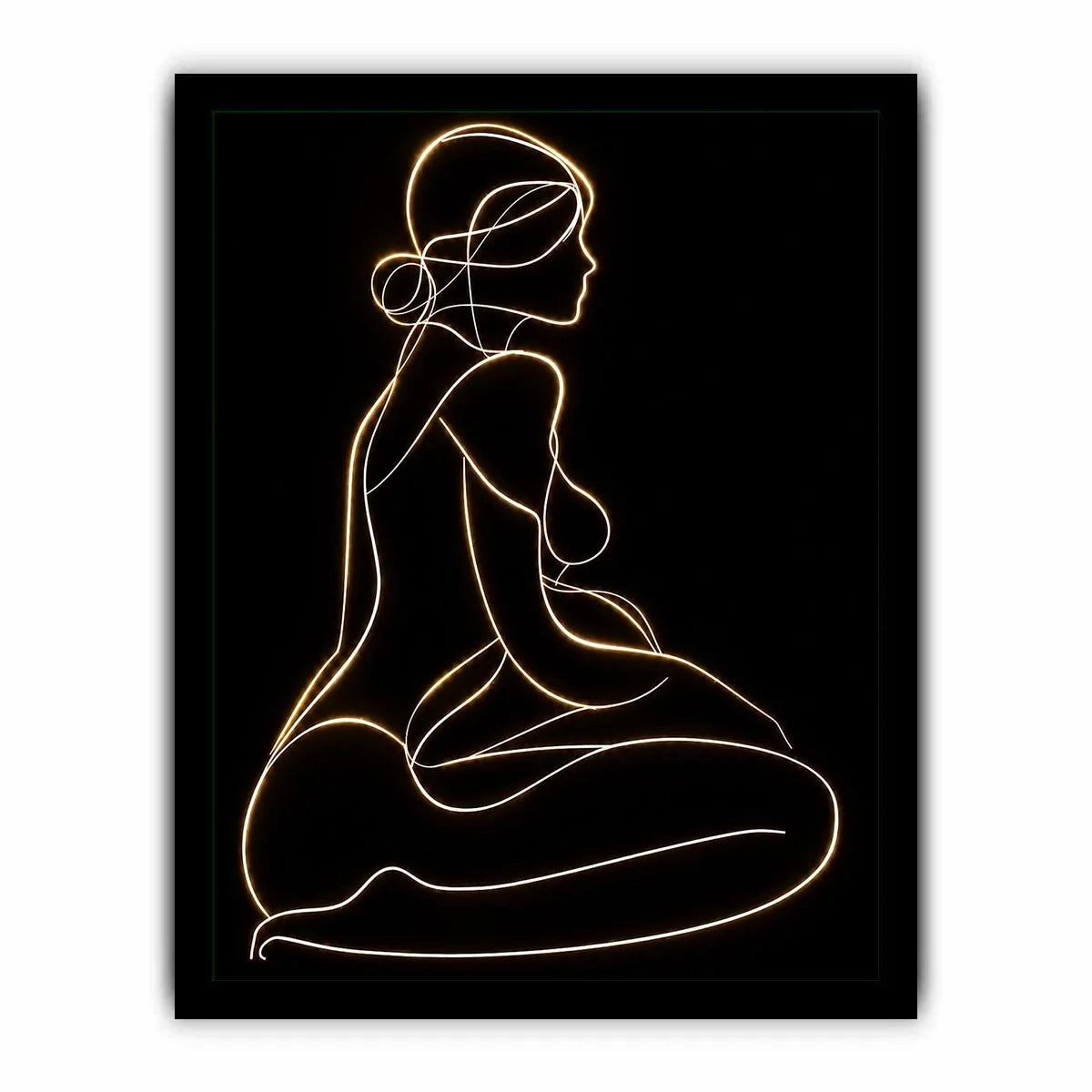 Figure Drawing Canvas Print