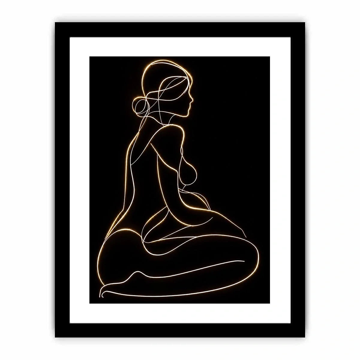 Figure Drawing Canvas Print