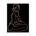 Figure Drawing Canvas Print