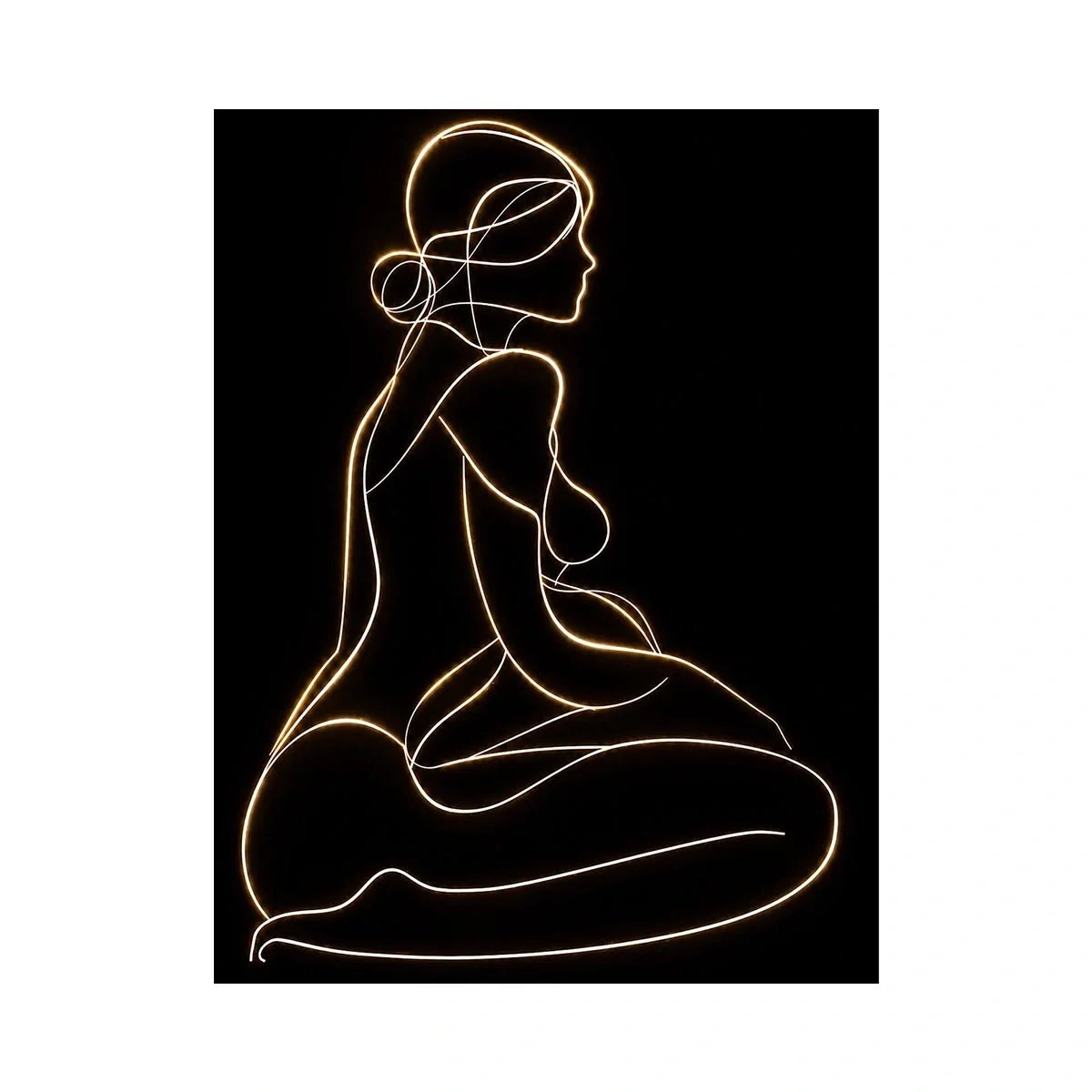Figure Drawing Canvas Print