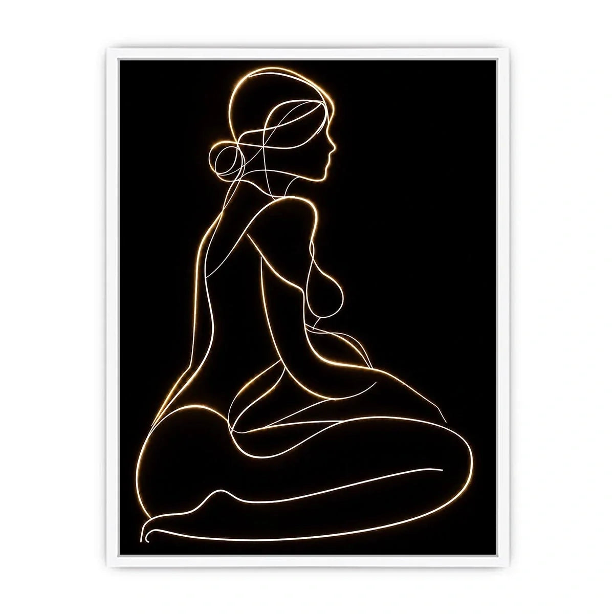 Figure Drawing Canvas Print