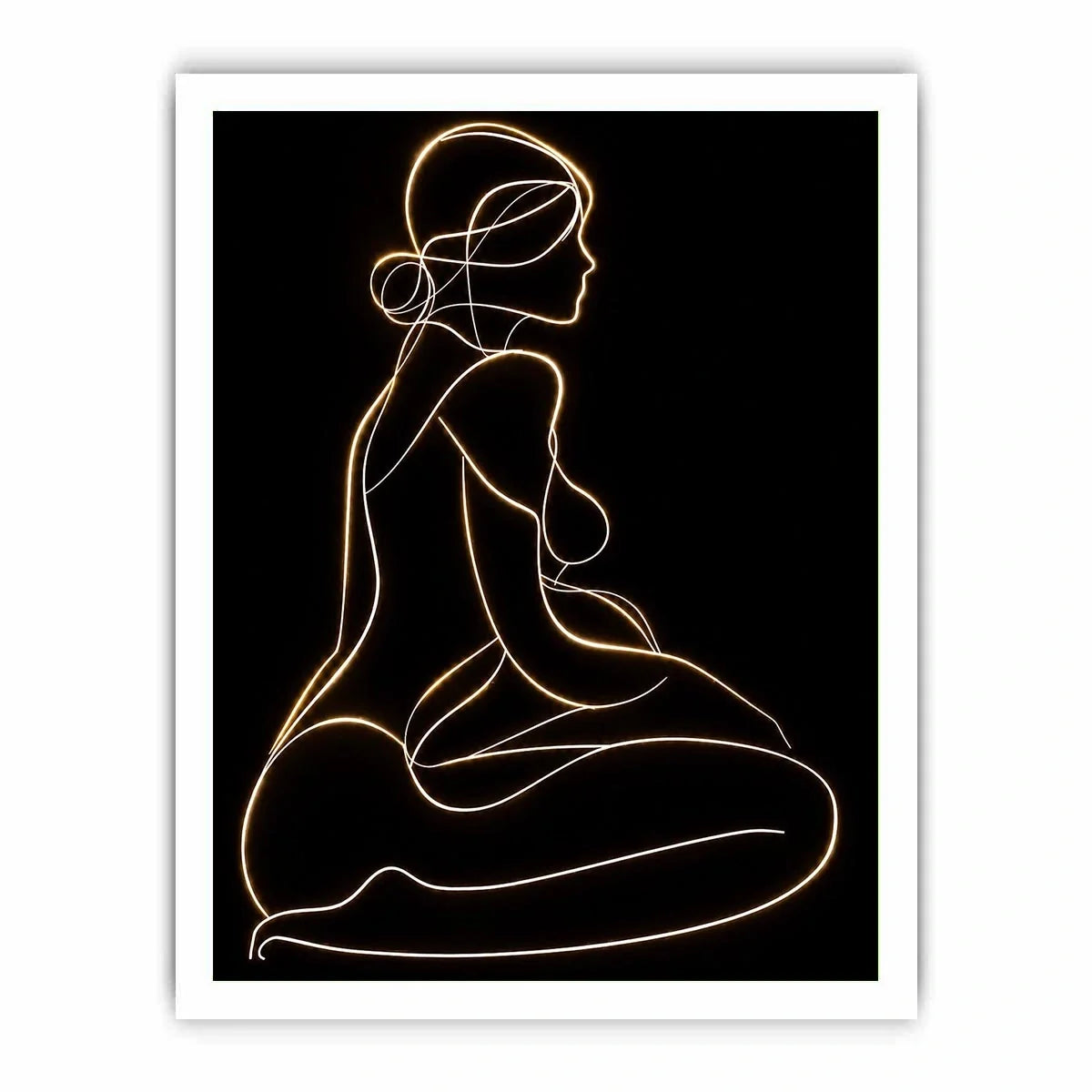 Figure Drawing Canvas Print