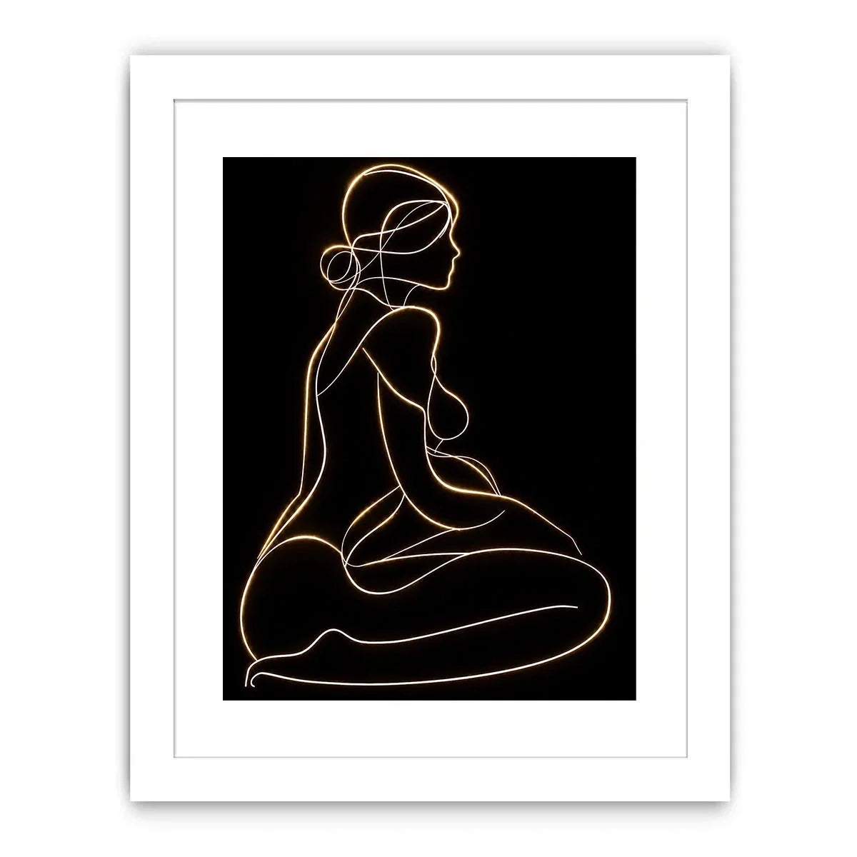 Figure Drawing Canvas Print