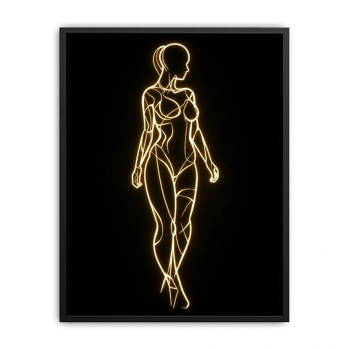 Female Body Canvas Print
