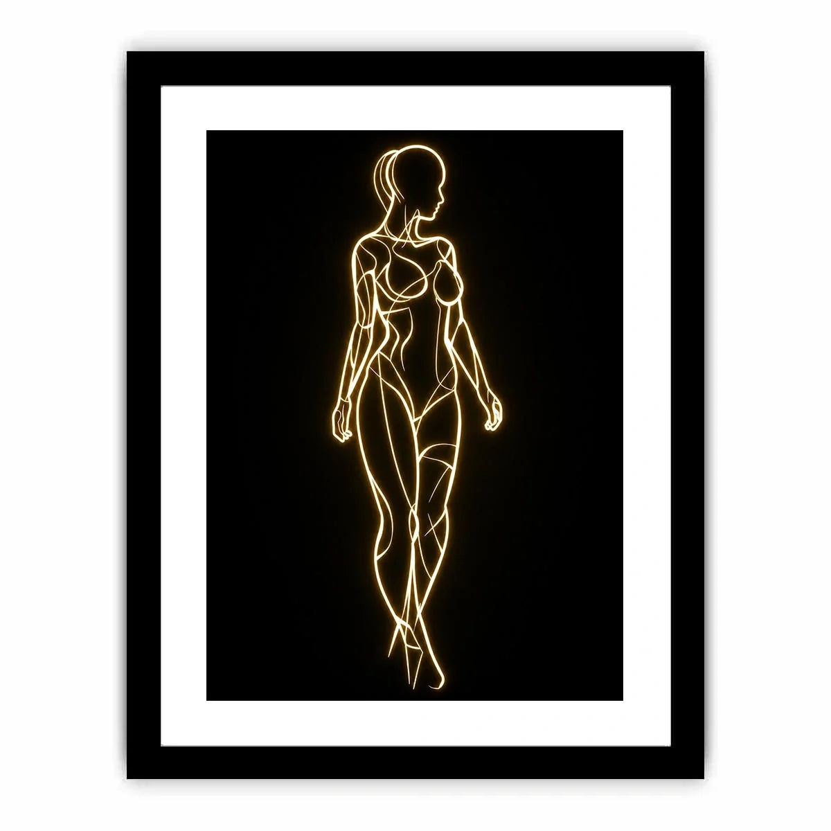 Female Body Canvas Print