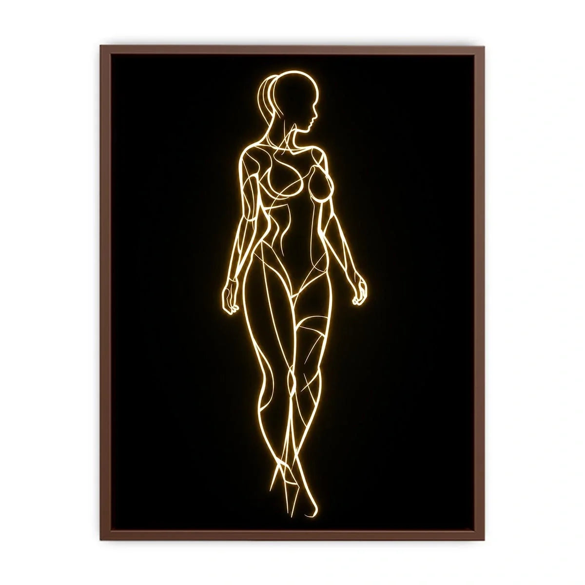 Female Body Canvas Print