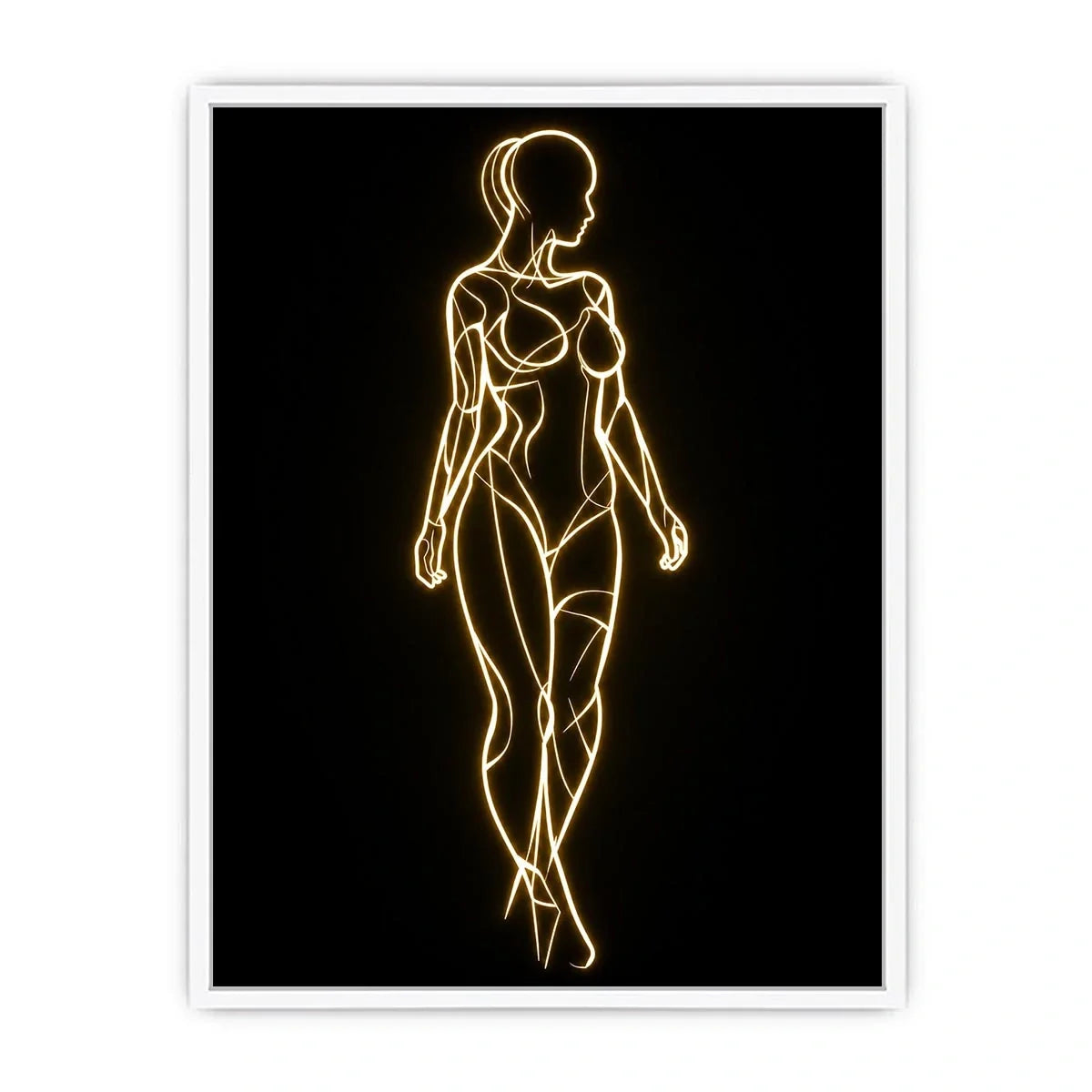 Female Body Canvas Print