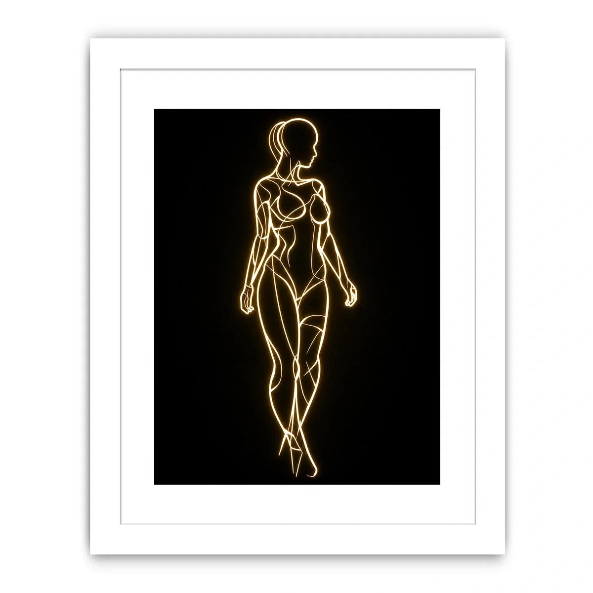Female Body Canvas Print