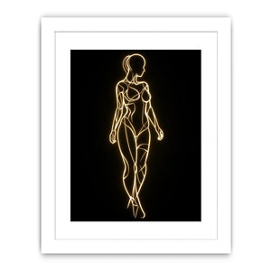 Female Body Canvas Print