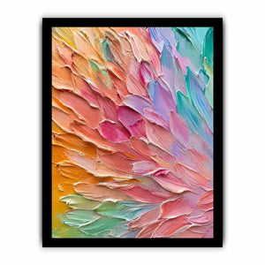 Pastel Strokes Canvas Print