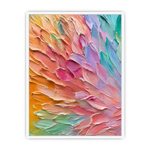Pastel Strokes Canvas Print