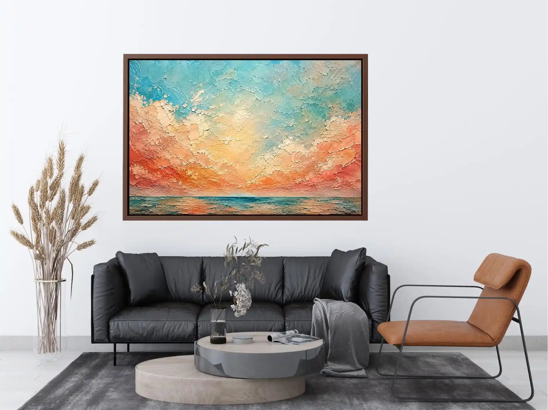 Beach Seascape Canvas Print