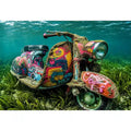 Underwater Scooter Canvas Print