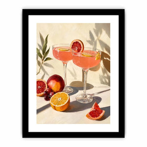 Two Glasses Of wine Canvas Print