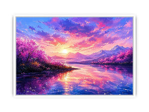 Pastel Lake Canvas Print