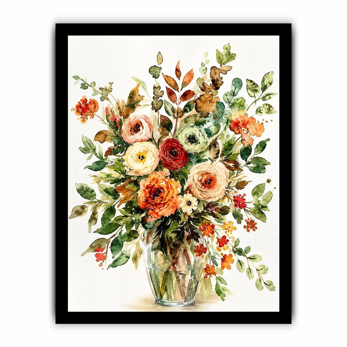 Flower Jar Canvas Print