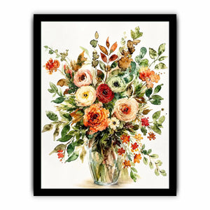 Flower Jar Canvas Print