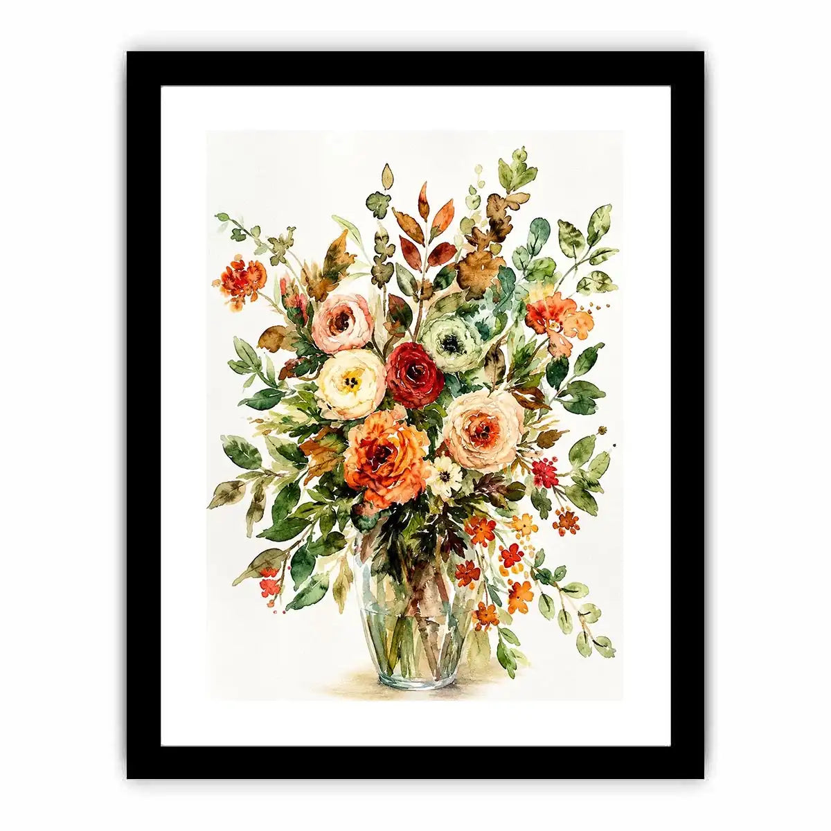 Flower Jar Canvas Print