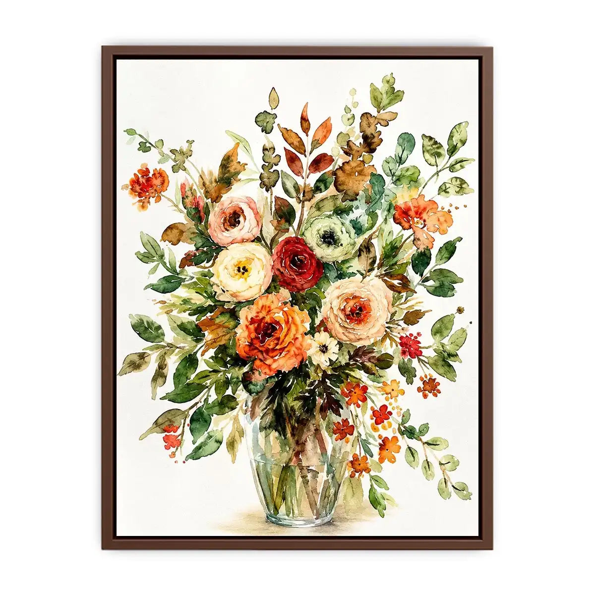 Flower Jar Canvas Print