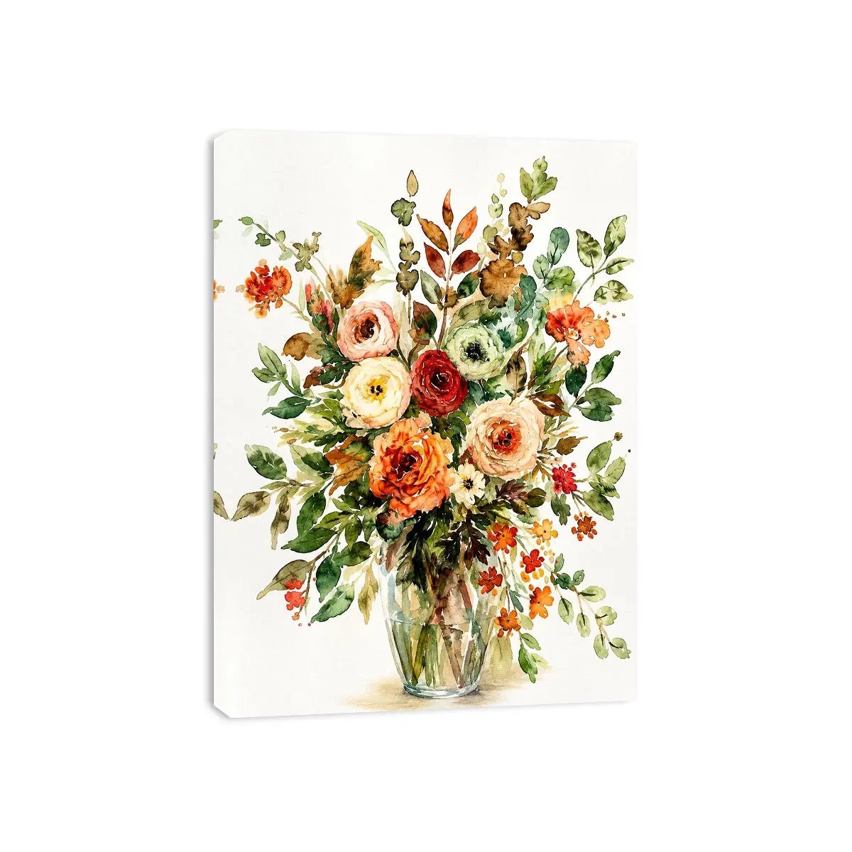 Flower Jar Canvas Print