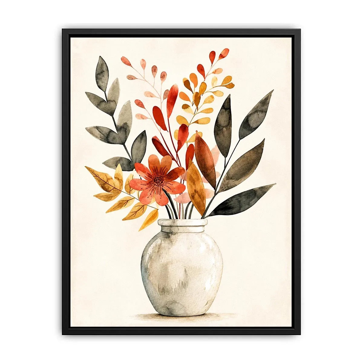 Flower Pot Canvas Print