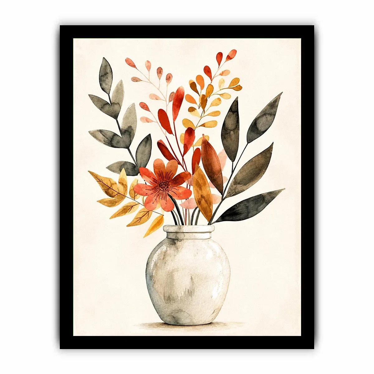 Flower Pot Canvas Print