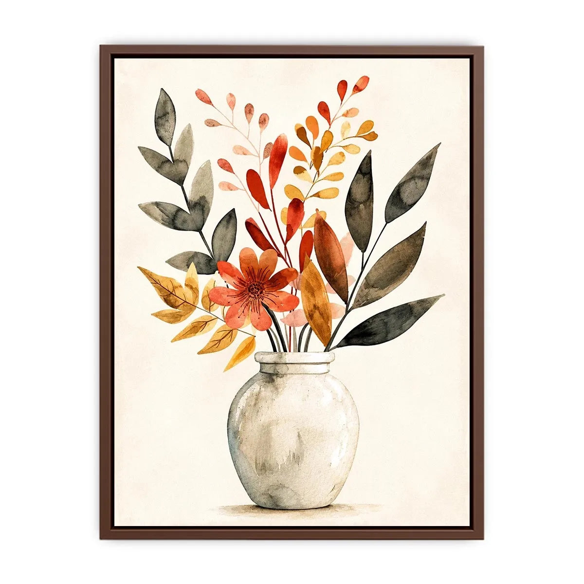 Flower Pot Canvas Print