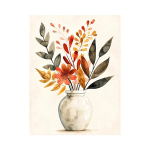 Flower Pot Canvas Print