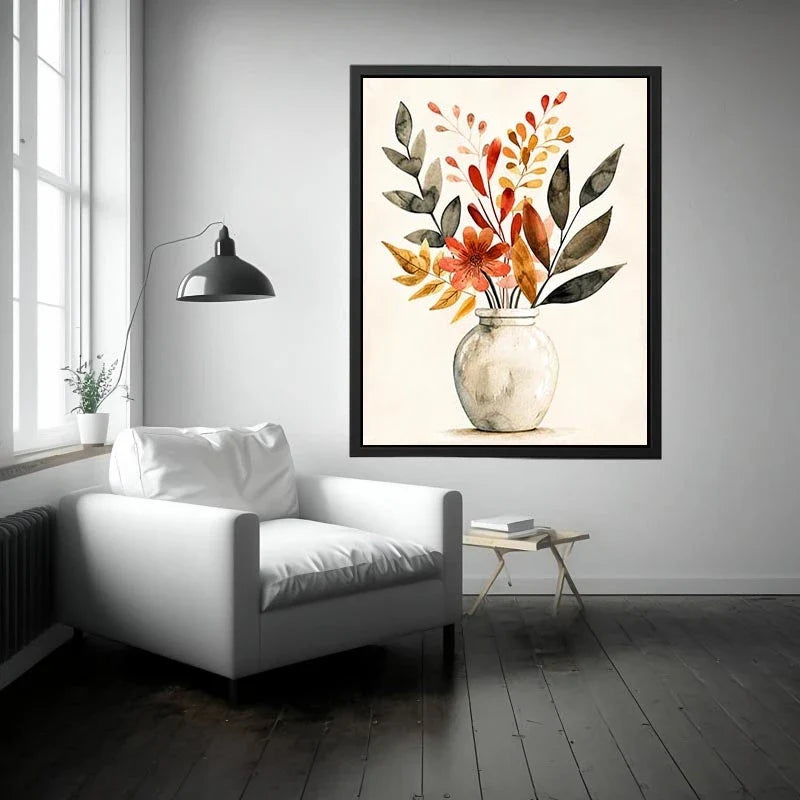 Flower Pot Canvas Print
