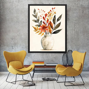 Flower Pot Canvas Print