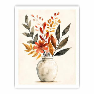 Flower Pot Canvas Print