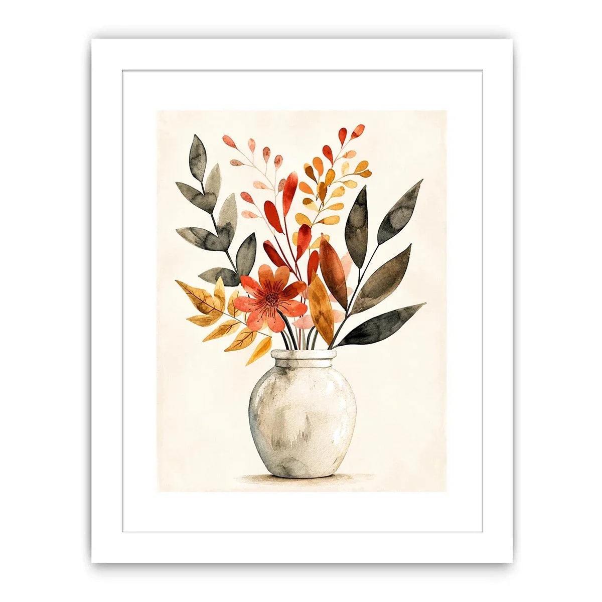 Flower Pot Canvas Print