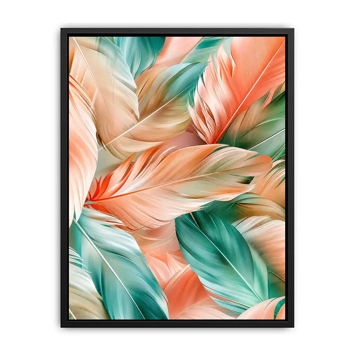 Soft leaf Canvas Print