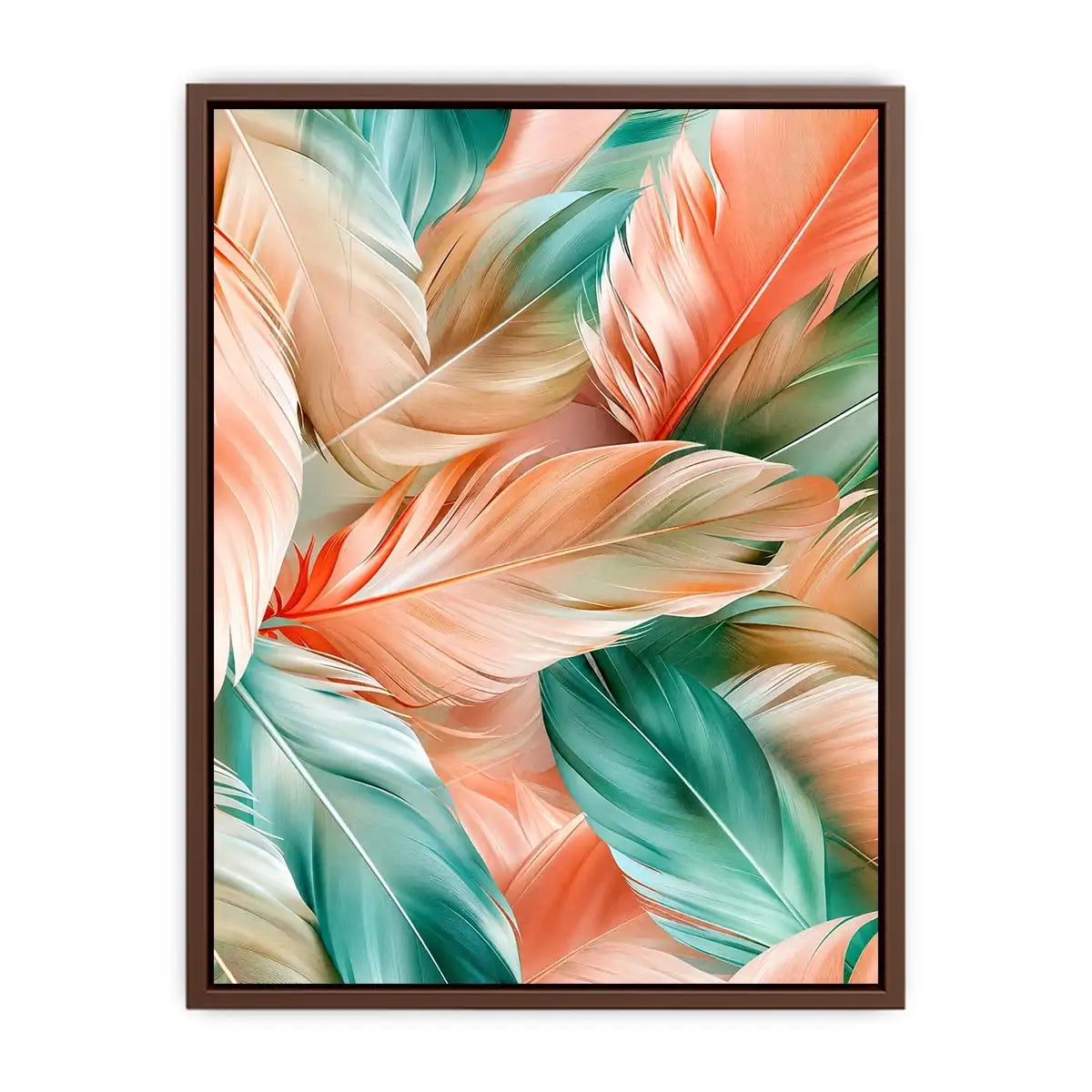 Soft leaf Canvas Print