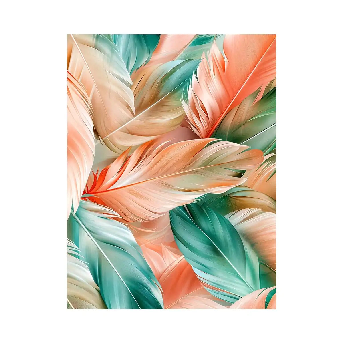 Soft leaf Canvas Print