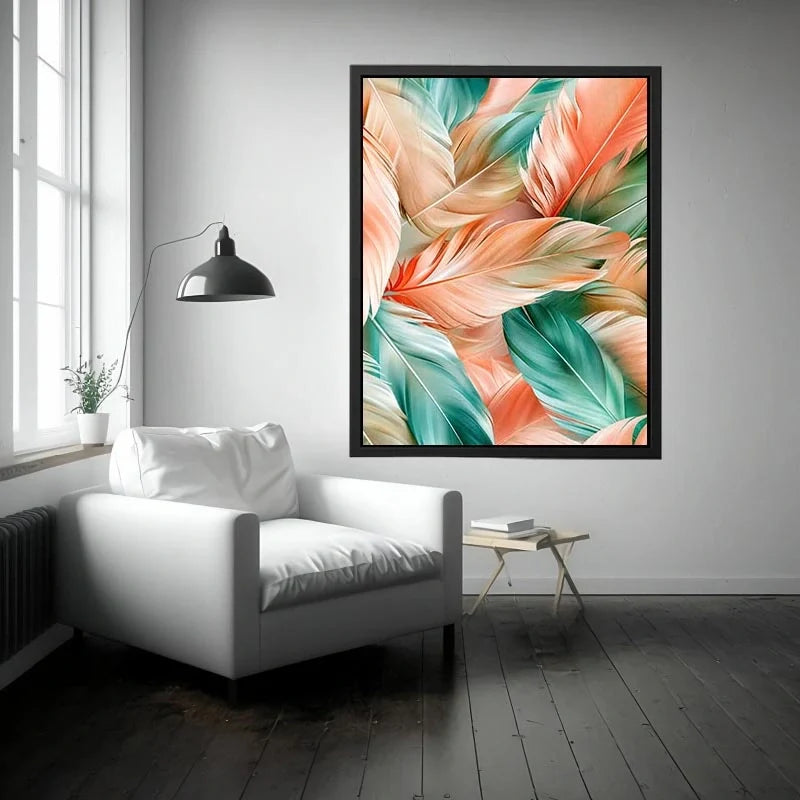 Soft leaf Canvas Print
