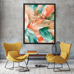 Soft leaf Canvas Print