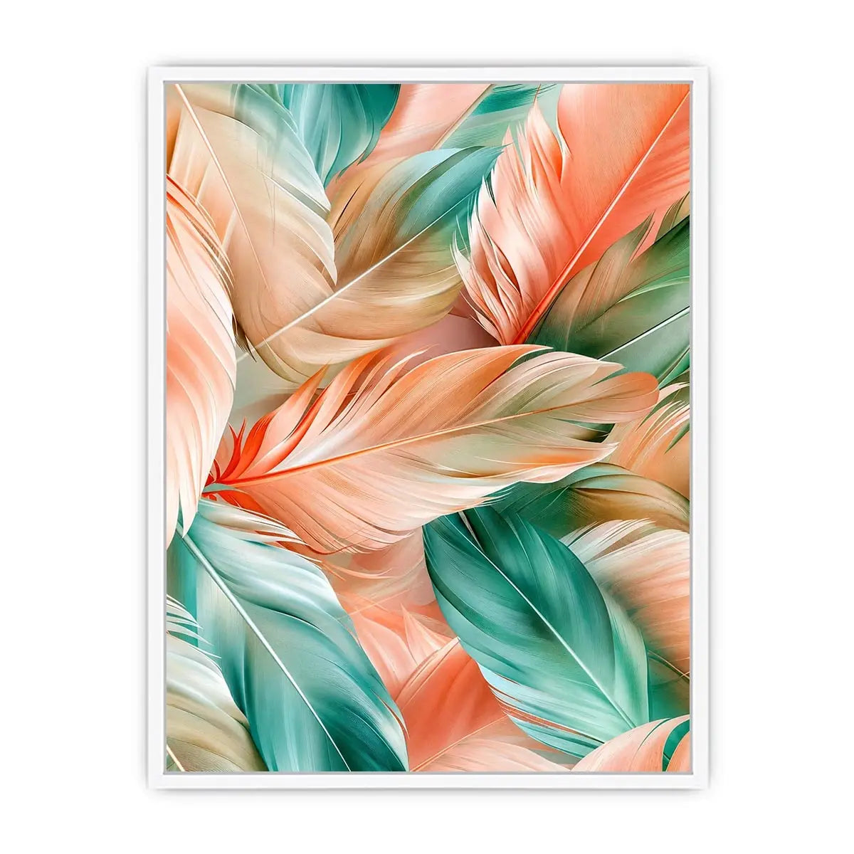 Soft leaf Canvas Print