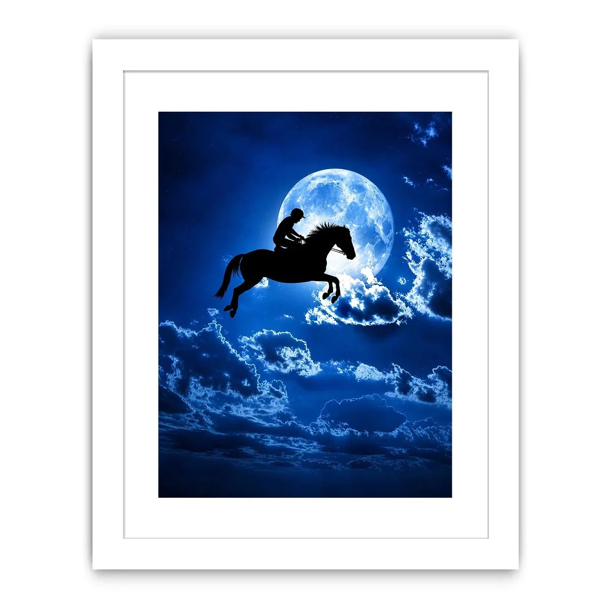 Riding Horse Canvas Print