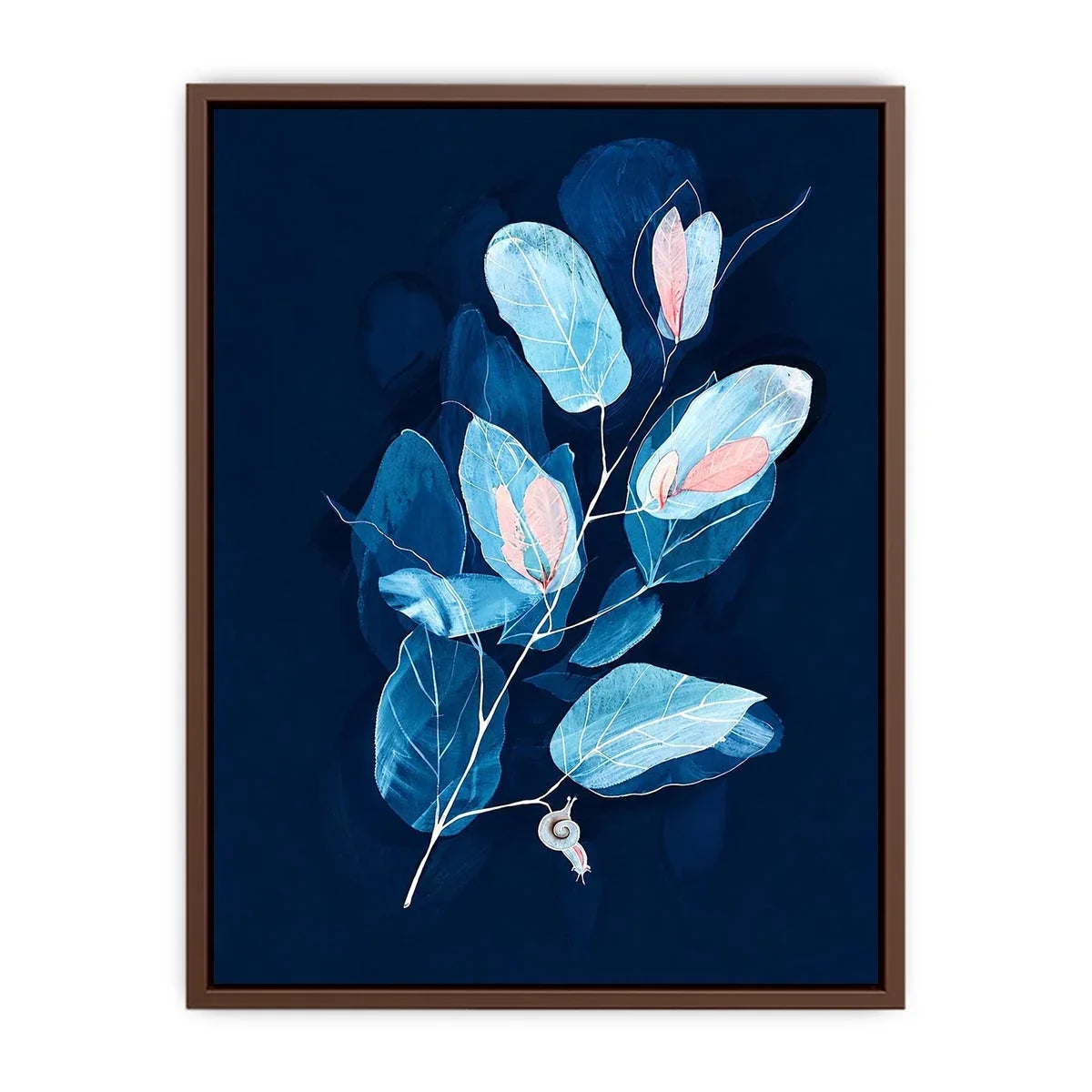 Blue Eucalyptus Canvas Print