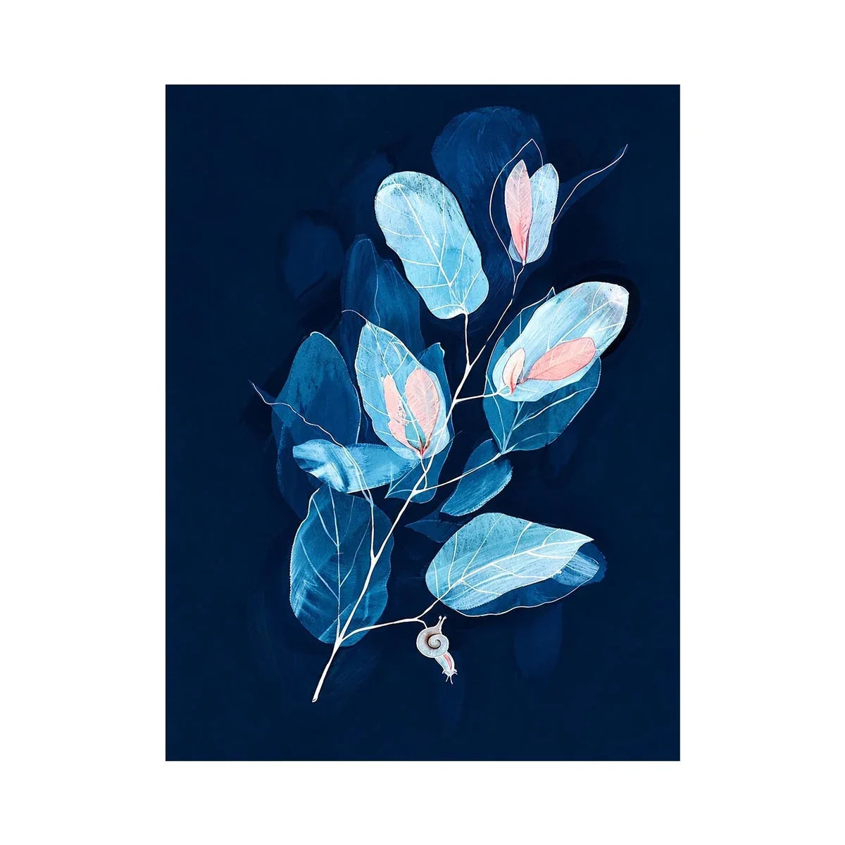 Blue Eucalyptus Canvas Print
