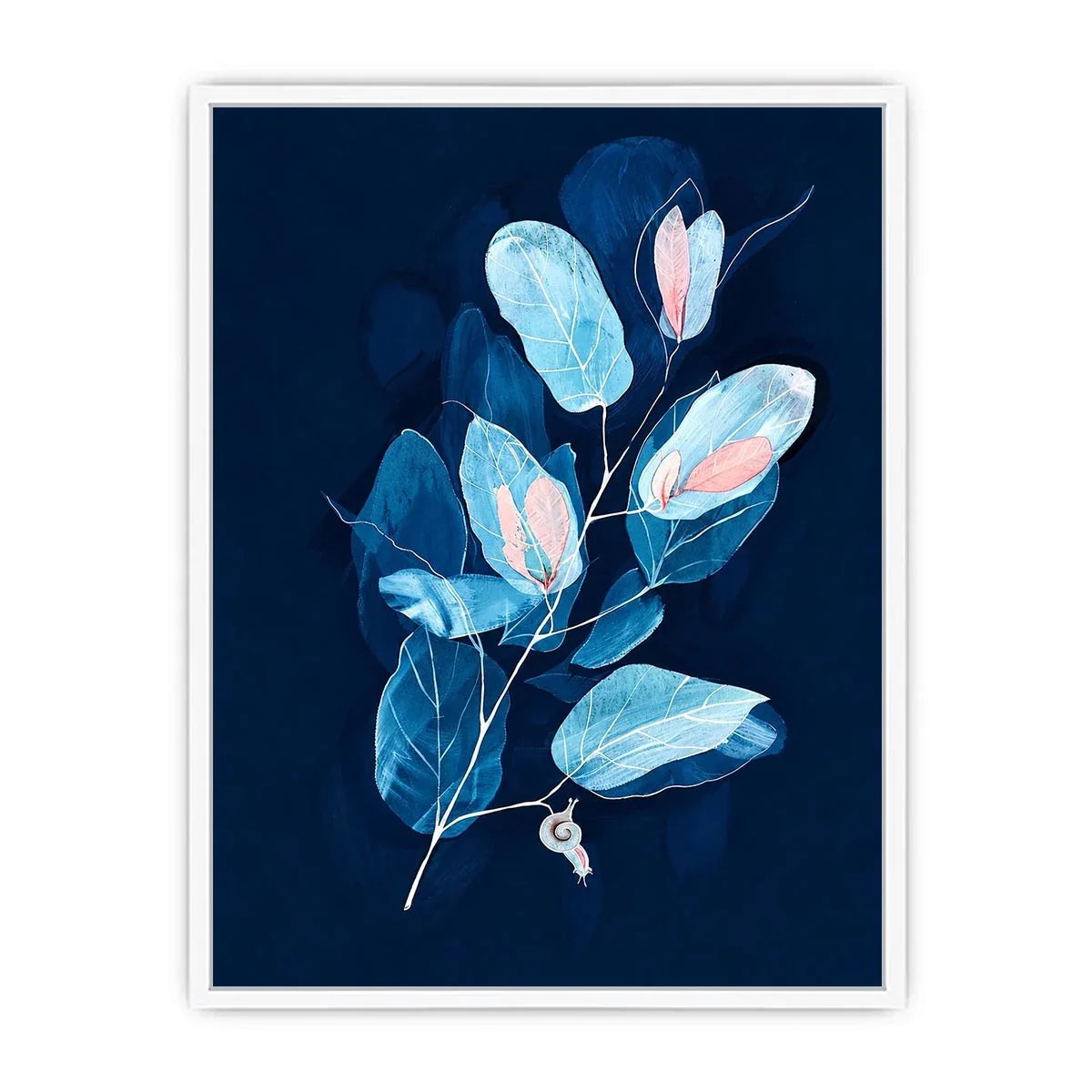 Blue Eucalyptus Canvas Print