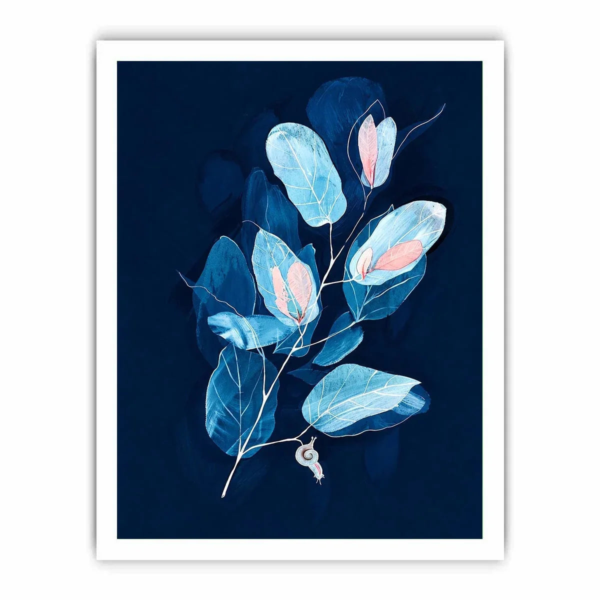 Blue Eucalyptus Canvas Print