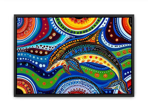 Dolphin Canvas Print