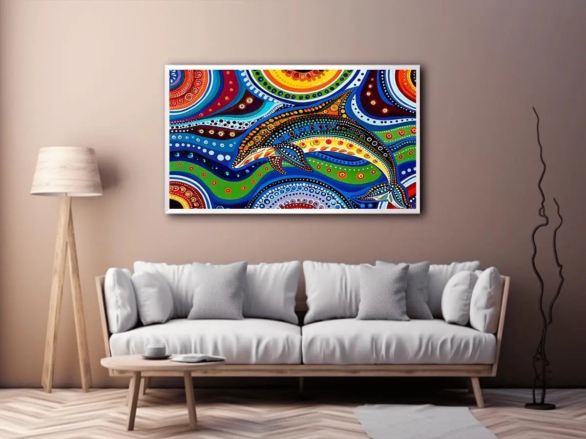 Dolphin Canvas Print